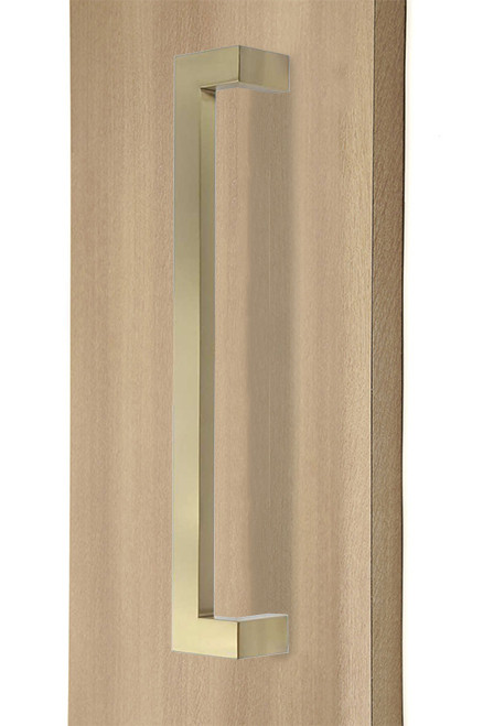 Impact-windows-365-45-Offset-1.5x1-Rectangular-Pull-lHandle-Back-to-Back-Satin-Brass-Exterior-Grade-Stainless-Steel-Alloy